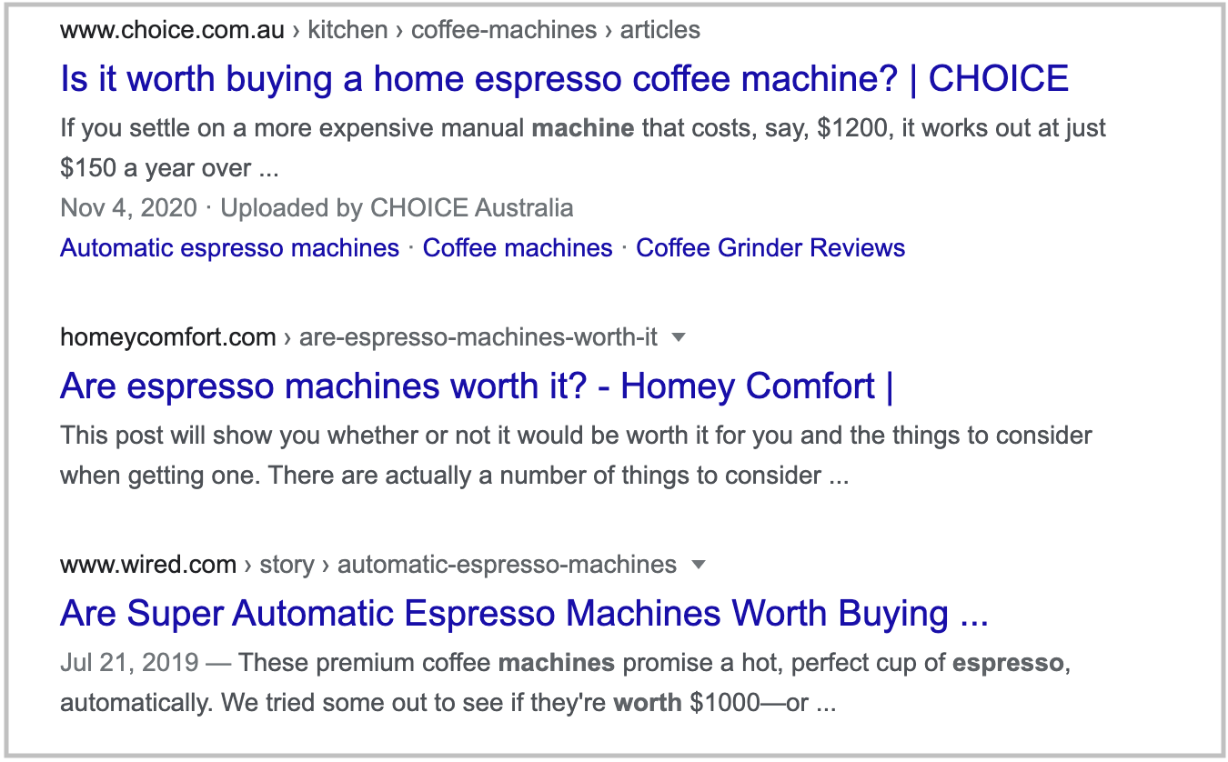 search results for are espresso machines worth it query