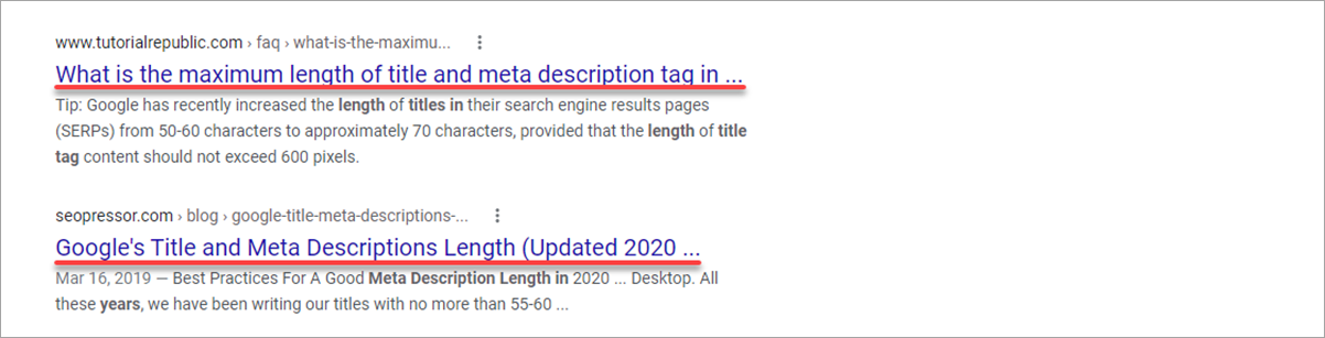 Google cutting a title tag that's too long